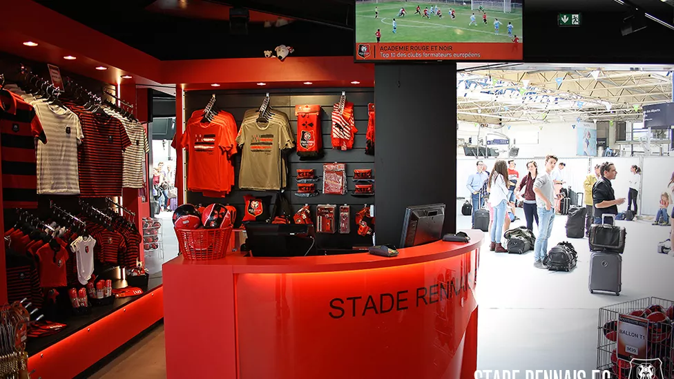 Horaires d'ouverture de la boutique du Stade Rennais