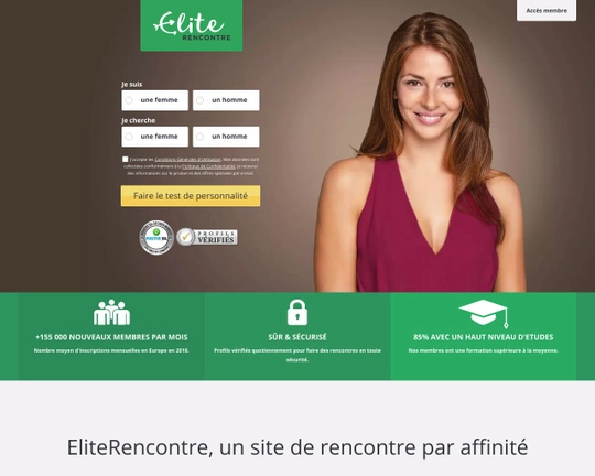 Elite rencontre site officiel