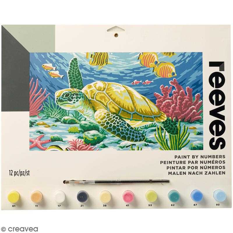 Peinture tortue de mer