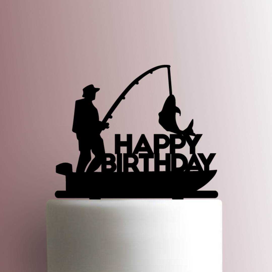 Joyeux anniversaire à un pêcheur passionné!
