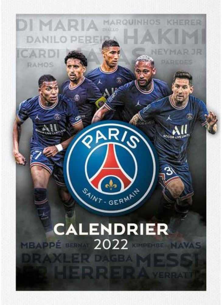  Découvrez chaque jour une surprise unique avec le calendrier de l'Avent Paris Saint-Germain